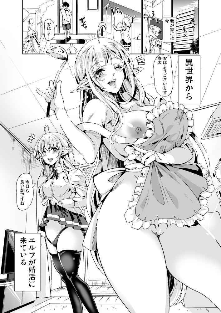 [Yamitsu Pass][Ohtori Mahiro] Lewd elf sisters come to find a husband