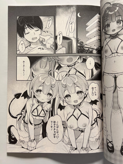 [Usacastle][Usashiro Mani] Totsugeki Twins Succubus-chan