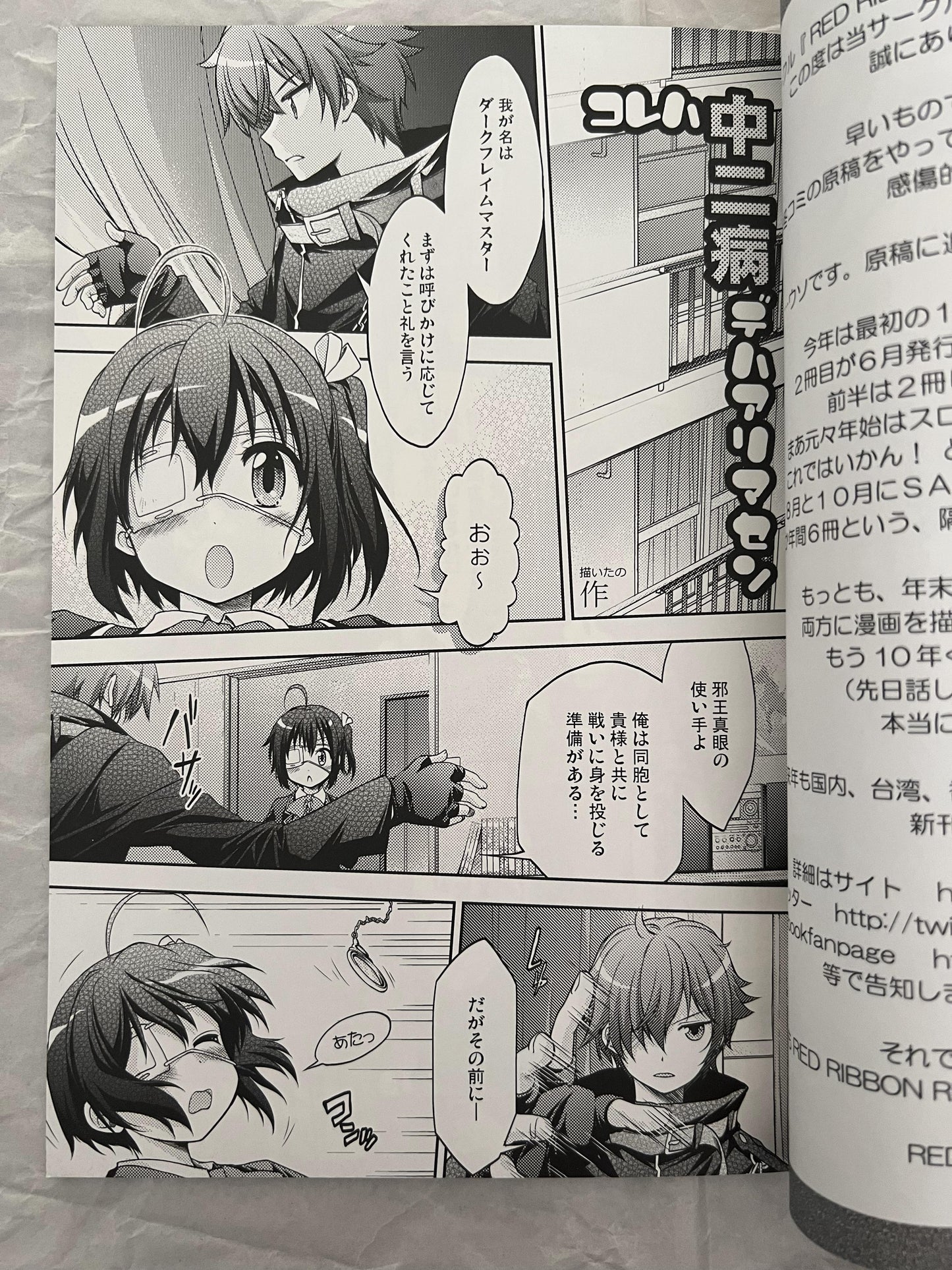 [RED RIBBON REVENGER][Anthology] Acclaimed chuunibyou is active!!!